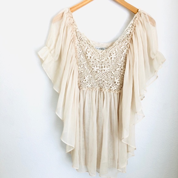 flowy boho top